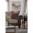 Brookridge Brown Rolled Arm Sofa