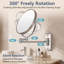 Steel Frame Round Mirror