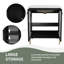 28" Freestanding Bathroom Vanity with Ceramic Countertop, Soft Close Doors