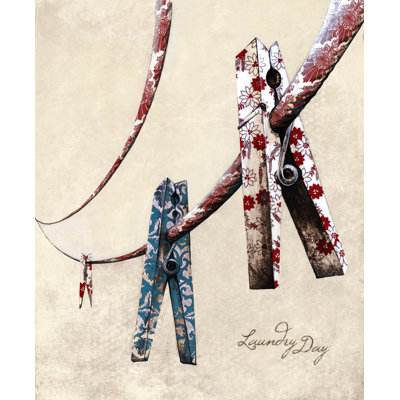 Laundry Day - Painting Print