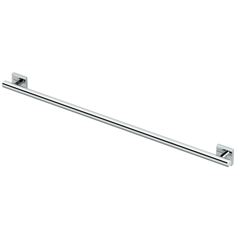 Barre d'appui murale en acier inoxydable Elevate, barre de sécurité conforme à l'ADA, L 42 po, Chrome