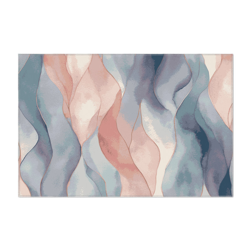 Soft Waters Indoor And Outdoor Area Rug, Rectangle 1'6" x 2'6"