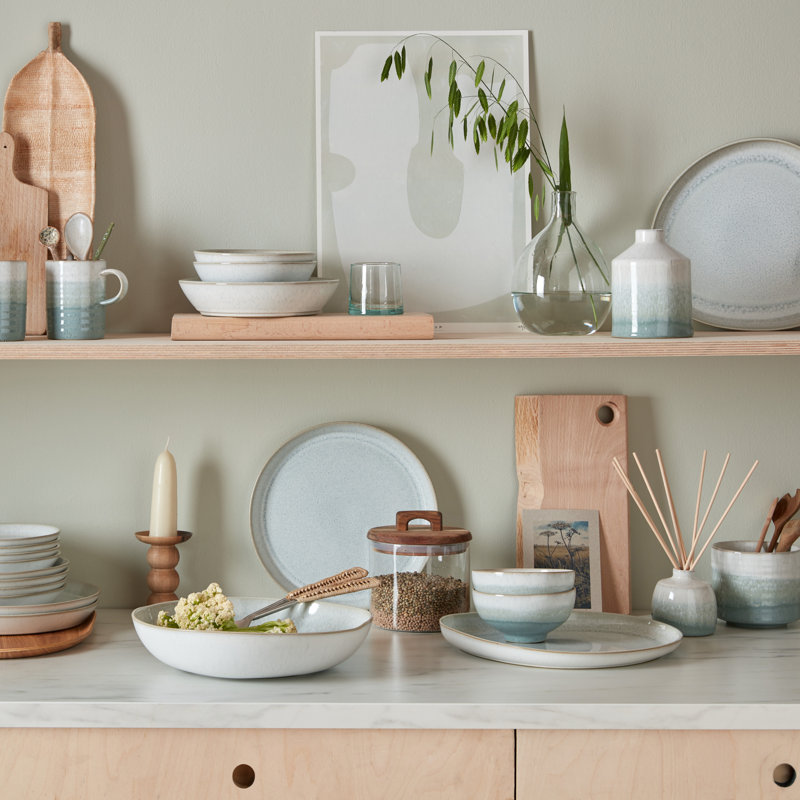 Grand plat biologique Kiln Green par Denby