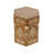 Bone Inlaid Teak Drum Table
