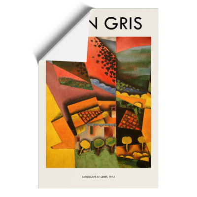 Landscape Print by Juan Gris - Frameless Print