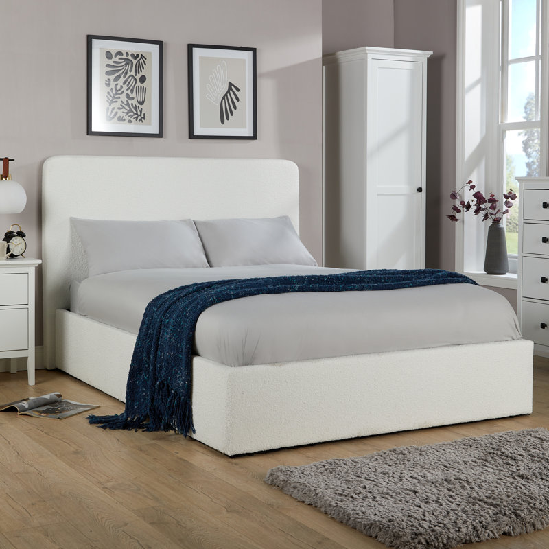 Betrice Upholstered Ottoman Storage Bed, Small Double (4')