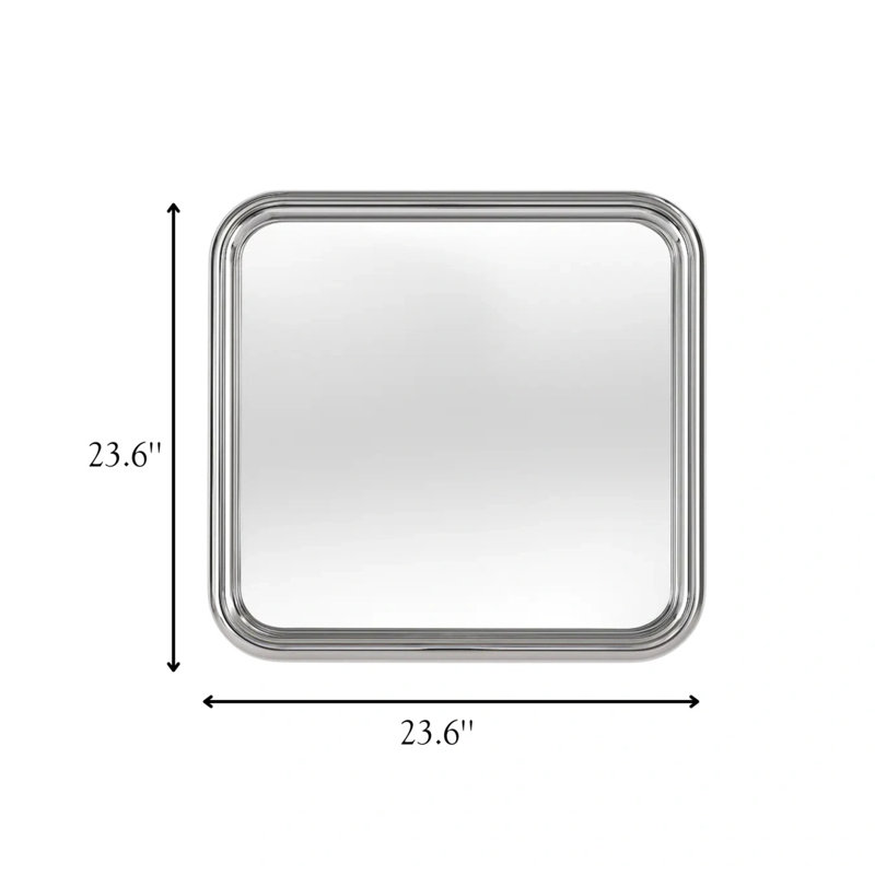Miroir Bold, Argent argent