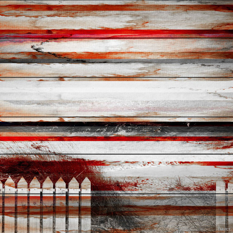 Parvez Taj - Print on Wood, 61cm H x 61cm W