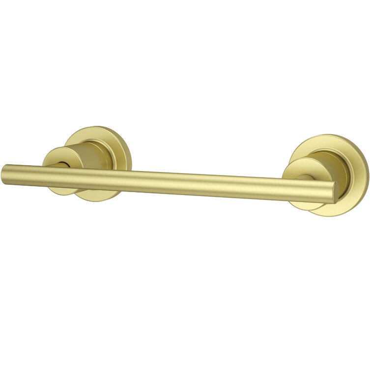 Moen Align Brushed Gold Wall Mount Pivot Toilet Paper Holder in