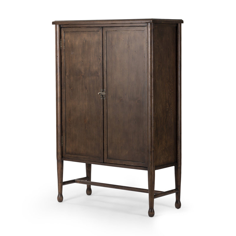 Bar Cabinet-Aged Pine
