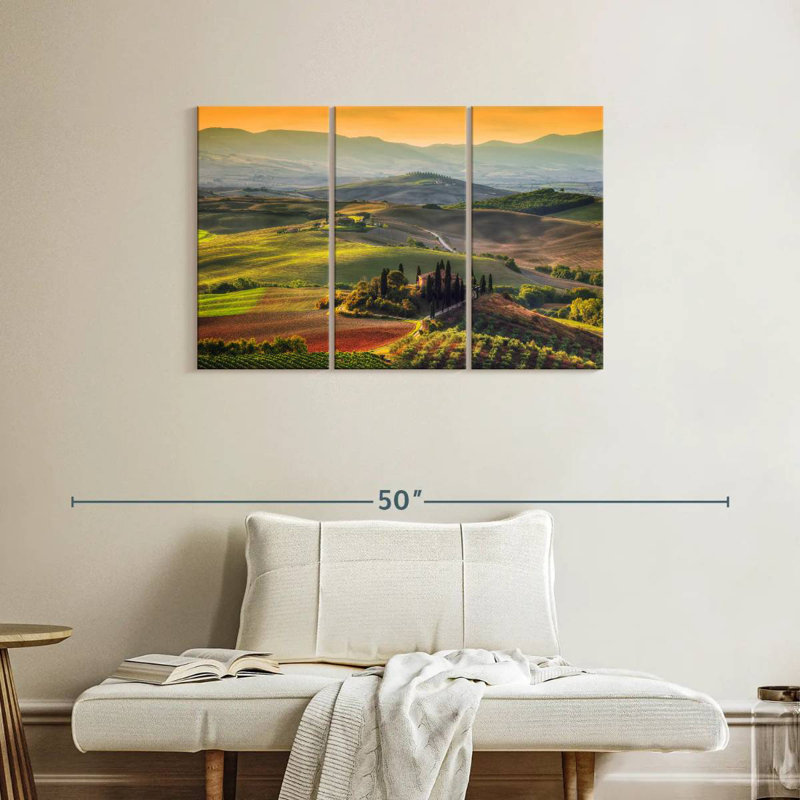 Alvord, Toscane à l'aube, H 24 po x l 38 po
