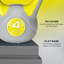 20 cm L x 14 cm W x 24 cm Polyurethane Kettlebell-1409332105