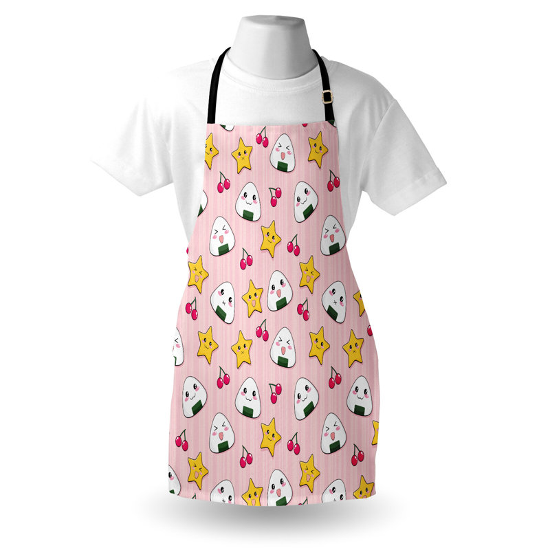 No Pattern Bib Apron