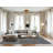 Machine Washable Solid Gray Area Rug-1323787397