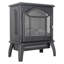 Electric Infrared Quartz Fireplace Stove 18" - 3D Flame, 1500W, 5000 /H, Remote Controlled, Portable, Compact Design 18 Inch 4 Adjustable Brightness, /Ul , Safe Heating