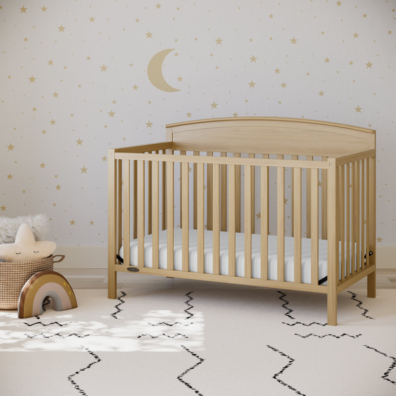 Lit de bébé convertible 5-en-1 Benton, Lit à barreaux, Driftwood