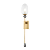 Daith 1 Light Wall Sconce by Noz Nozawa for Corbett Lighting
