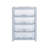 Wham Shallow 4 Drawer Unit Steel