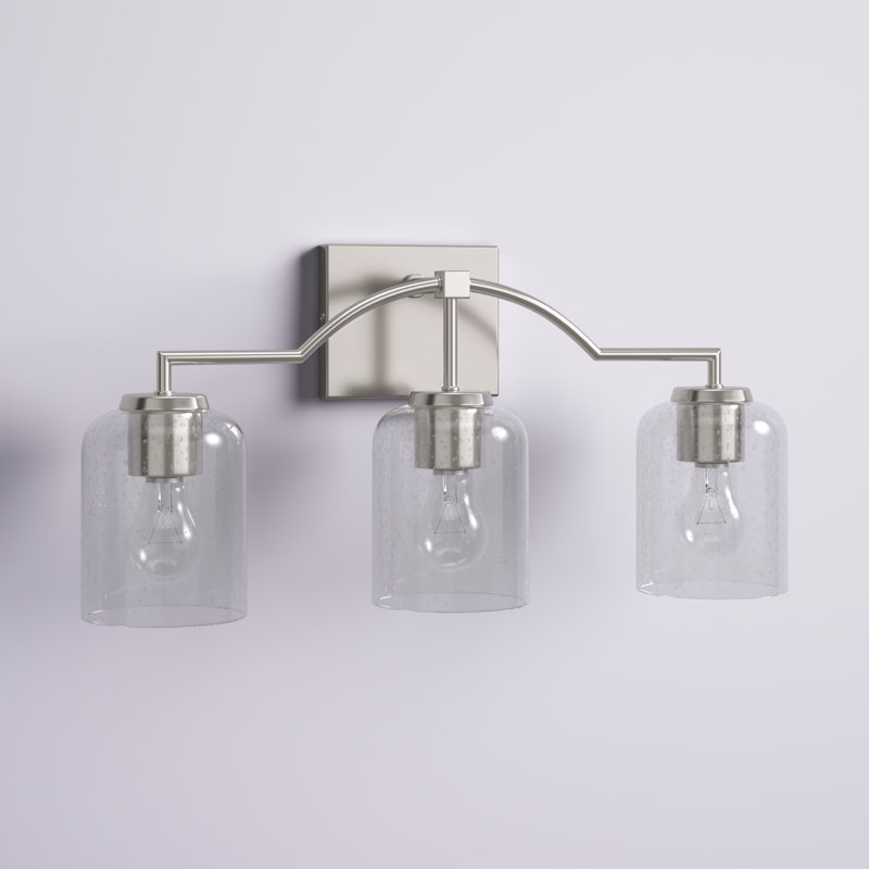 Ahern 3 - Light Dimmable Vanity Light, Brushed Nickel