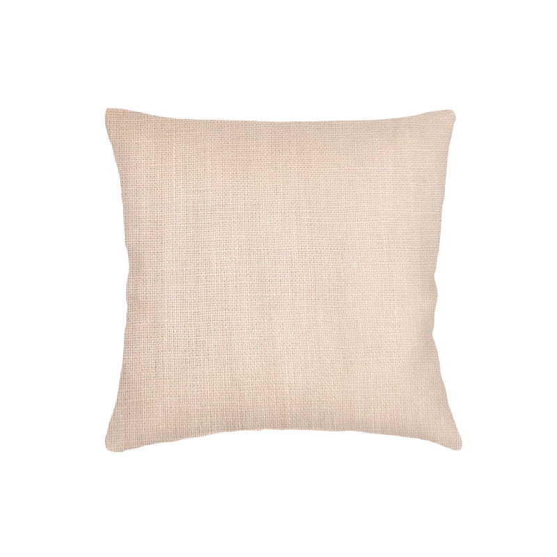 Linen Pillow Cover & Insert, Sandy Beige