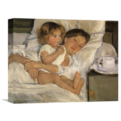" Breakfast in Bed 1897 " by Mary Cassatt Print