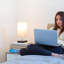 Lampe de table avec USB 14 "Anglu-1342393981