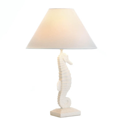 LAMPE DE TABLE WHITE SEAHORSE
