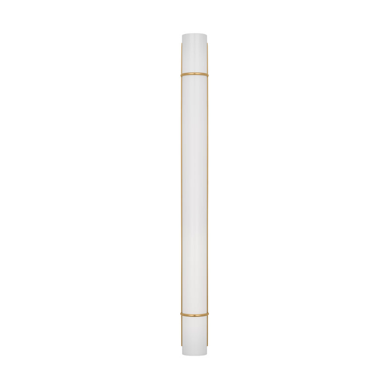 Visual Comfort Studio 1 - Light LED Vanity Light, Brushed Brass