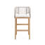 Amadora Bar Chair - Silver-580460311