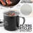 Zulay Kitchen Bacon Grease Strainer - Black