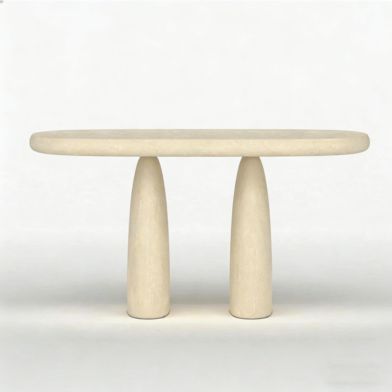 Console en bois de style moderne, H 30,7 po x l 55 po x P 17,7 po