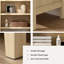 Vitrine de rangement ouverte à 5 niveaux avec bibliothèque à 5 niveaux H 70,9 po x l 30,7 po avec 5 tablettes pour le bureau à domicile, la chambre à coucher et le salon -115747575-119304226