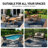 Floral Navy/Ivory Indoor/Outdoor High-Low Area Rug-770341910-688908306