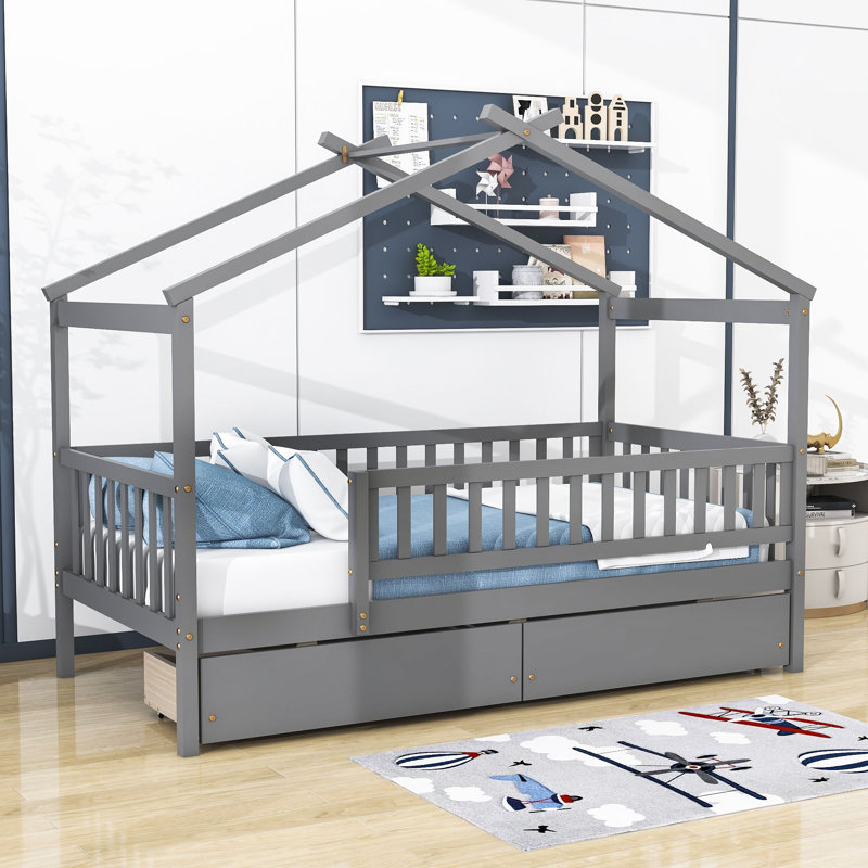 Lit Veyaan House, gris, Simple
