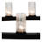 28 - Light Dimmable Tiered Chandelier