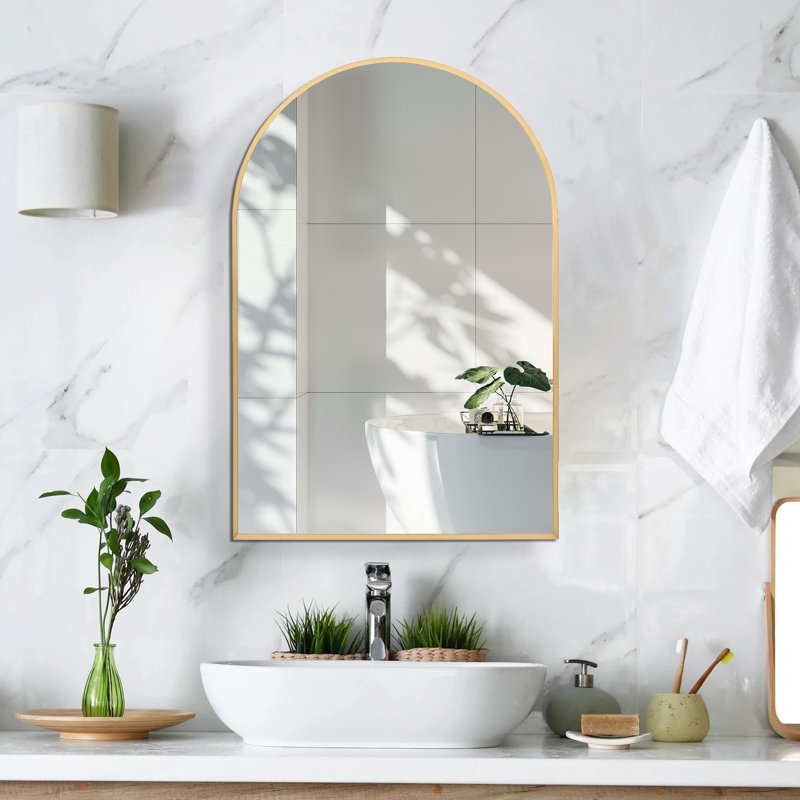 Miroir, 24 po x 36 po, Or