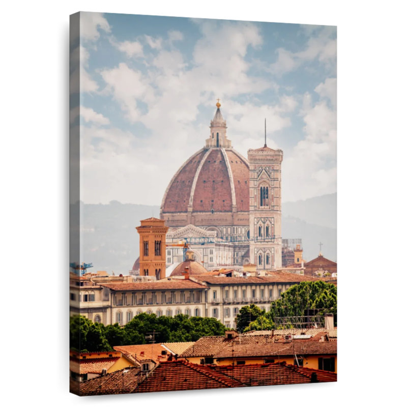 Cathedral In Florence, 36" H x 24" W