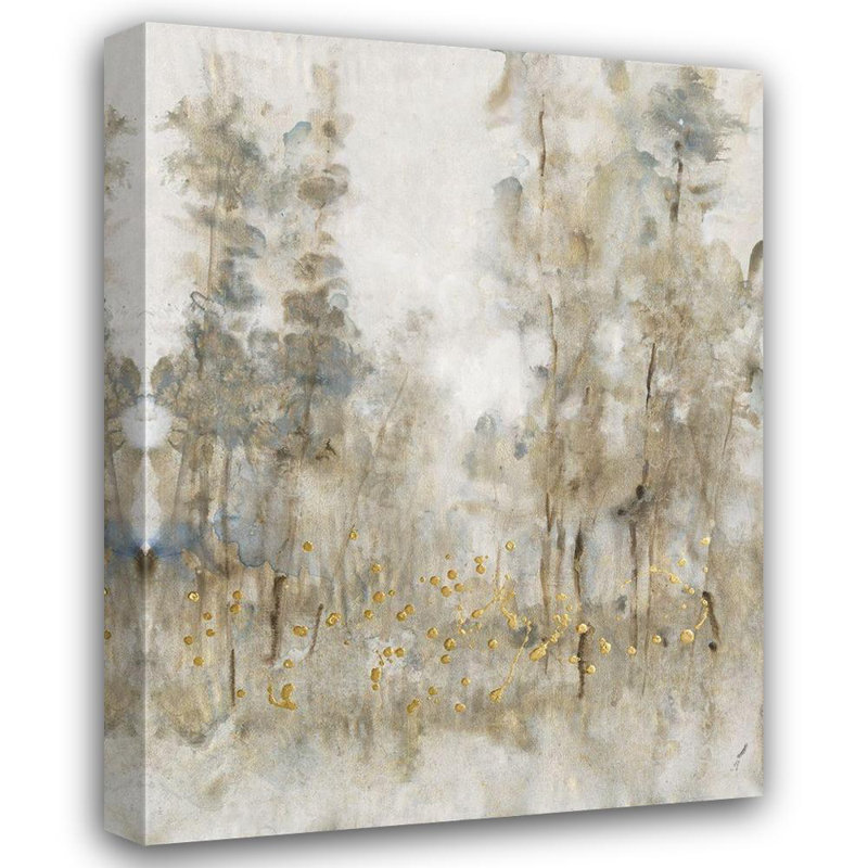 Red Barrel Studio® OToole, Tim Gallery Wrapped Canvas Art Titled: Thicket of Trees II
