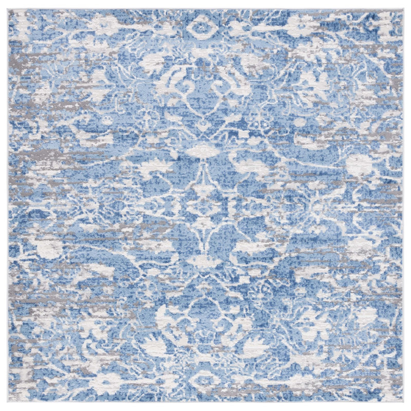 Dejanea 100 Performance Oriental Rug, Square 6'7"