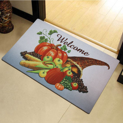 Fairview Non-Slip Thanksgiving Outdoor Doormat