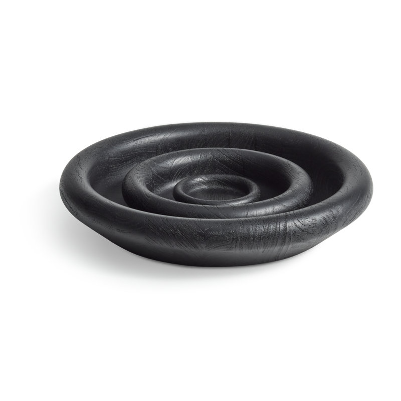 Nest Solid Wood Decorative Bowl, 2" H x 11" W x 11" D