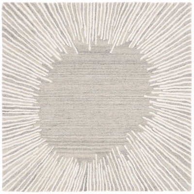 Tapis gris / ivoire Fifth Avenue 129