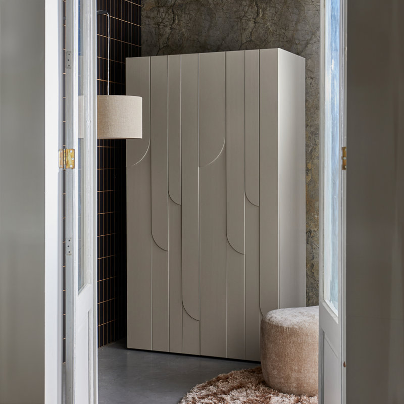 Rain 2 Door Pine Wardrobe