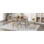 Ensemble de 2 chaises rétro en bois d'hévéa avec dossier ergonomique-1665351965-1665351964