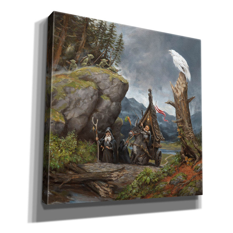 "Epic Graffiti" The Goblin Ambush "par Fesbra, art mural sur toile, 26 po x 26 po, H 26 po x l 26 po