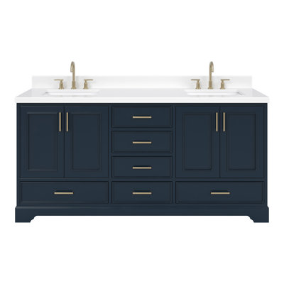 Ensemble de meuble-lavabo double 73 po Abshire