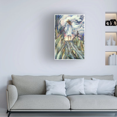 Wrapped Canvas Wall Art - Jody Bergsma 'The Journey Is The Reward' Wall Art for Living Room, Bedroom, or Office Décor  - 16x24