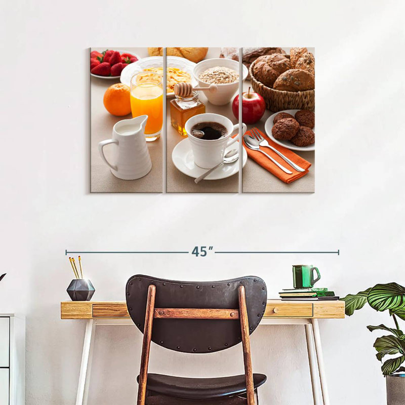 'Satisfying Breakfast, 24" H x 38" W