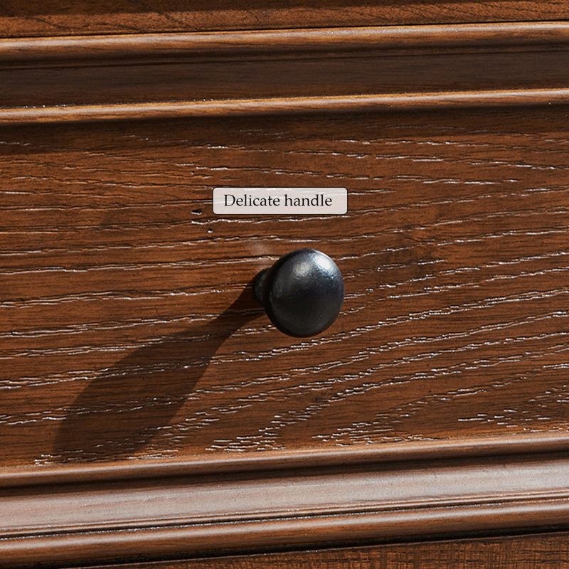 Armoire de rangement en verre Pure, Brun