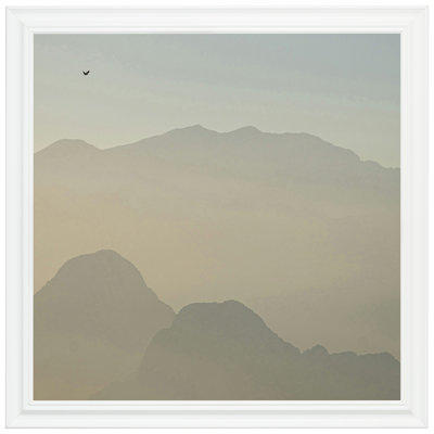 24x24 Picture Frame White Value Added Style 75022-812 , 1.25 Inch MDF Moulding , Includes Acrylic and Backing , Wall Display Frame for Art, Posters, or Photos 